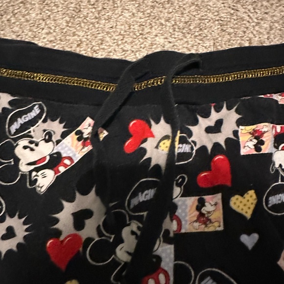 Disney Black Mickey Mouse Pajama Pants - Picture 3 of 7